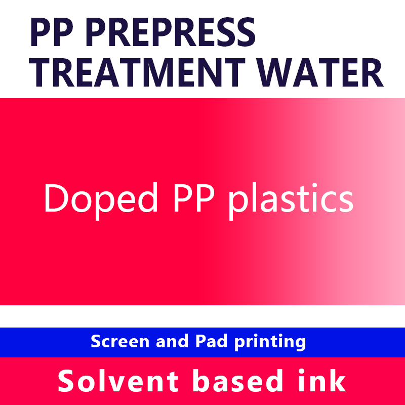 PP pre-press treatment water